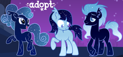 Size: 1280x590 | Tagged: safe, artist:vi45, imported from derpibooru, oc, oc only, pony, constellation pony, female, male, mare, stallion