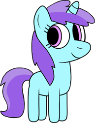 Size: 242x313 | Tagged: safe, artist:hannah1986, imported from derpibooru, liza doolots, petunia, tootsie flute, pony, unicorn, .svg available, castle creator, closed mouth, cute, female, filly, foal, horn, simple background, smiling, solo, svg, tootsie cute, transparent background, vector