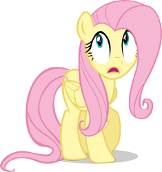 Size: 3364x3574 | Tagged: safe, artist:stricer555, imported from derpibooru, fluttershy, pegasus, pony, female, mare, open mouth, simple background, transparent background, vector