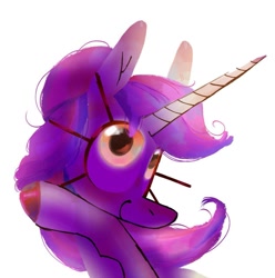 Size: 1269x1280 | Tagged: safe, artist:sweetieck, imported from derpibooru, oc, oc only, oc:sweetieck dreams, pony, unicorn, female, horn, mare, unicorn horn, unicorn oc