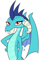 Size: 2312x3406 | Tagged: safe, artist:frownfactory, imported from derpibooru, princess ember, dragon, dragoness, female, simple background, solo, transparent background