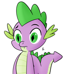 Size: 1863x2190 | Tagged: safe, artist:frownfactory, imported from derpibooru, spike, dragon, male, simple background, solo, transparent background