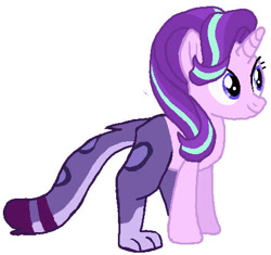 Size: 441x415 | Tagged: safe, artist:qjosh, imported from derpibooru, starlight glimmer, allura, g5, transformation, transformation sequence