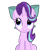 Size: 320x320 | Tagged: safe, artist:.derpy., imported from derpibooru, starlight glimmer, pony, unicorn, animated, animated png, blinking, bow, cute, female, glimmerbetes, hair bow, horn, looking up, loop, mare, perfect loop, show accurate, simple background, sitting, smiling, solo, transparent background, weapons-grade cute