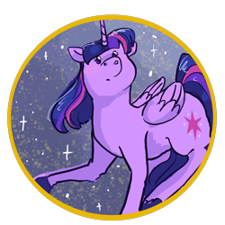 Size: 2048x2048 | Tagged: safe, artist:flurryheart04, imported from derpibooru, twilight sparkle, alicorn, pony, beady eyes, cute, female, looking up, mare, simple background, solo, space, transparent background, twiabetes, twilight sparkle (alicorn)