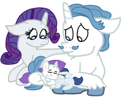 Size: 750x587 | Tagged: safe, artist:snoopy7c7, imported from ponybooru, fancypants, rarity, oc, pony, unicorn, colt, female, filly, foal, male, mare, offspring, parent:fancypants, parent:rarity, parents:raripants, raripants, shipping, stallion, straight
