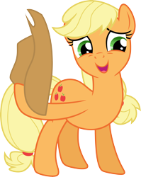 Size: 3000x3769 | Tagged: safe, artist:cloudy glow, imported from derpibooru, applejack, earth pony, pony, the crystal empire, applejack's hat, cowboy hat, female, hat, mare, simple background, solo, transparent background