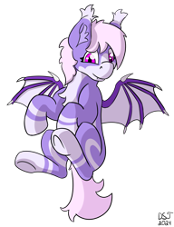 Size: 1729x2256 | Tagged: safe, artist:dsksh, imported from derpibooru, oc, oc only, oc:midnight flight, bat pony, pony, bat pony oc, bat wings, chest fluff, cute, ear fluff, female, looking at you, mare, simple background, solo, spread wings, tail, transparent background, wings