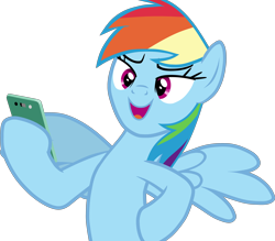 Size: 4004x3500 | Tagged: safe, imported from derpibooru, rainbow dash, pegasus, pony, equestria girls, cellphone, equestria girls specials, female, human pony dash, mare, my little pony equestria girls: spring breakdown, phone, simple background, smartphone, solo, spread wings, transparent background, wings