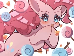 Size: 2048x1536 | Tagged: safe, artist:mugitya012, imported from derpibooru, pinkie pie, earth pony, pony, female, solo