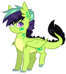 Size: 720x800 | Tagged: safe, artist:kraytt-05, imported from derpibooru, oc, oc only, oc:fervent flame, dracony, dragon, hybrid, pony, chibi, eyebrows, eyebrows visible through hair, interspecies offspring, looking at you, male, offspring, parent:rarity, parent:spike, parents:sparity, simple background, solo, transparent background