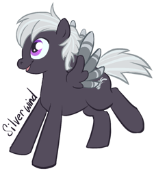 Size: 733x815 | Tagged: safe, artist:clovercoin, imported from derpibooru, oc, oc only, pegasus, pony, colored wings, male, pegasus oc, simple background, solo, two toned wings, white background, wings
