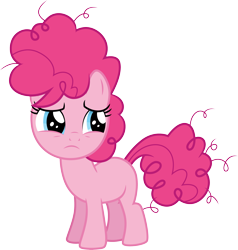 Size: 3000x3151 | Tagged: safe, artist:cloudy glow, imported from derpibooru, pinkie pie, cute, female, filly, filly pinkie pie, foal, sad, sadorable, simple background, solo, transparent background, vector, younger