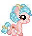 Size: 66x76 | Tagged: safe, artist:rosie-eclairs, imported from derpibooru, cozy glow, pegasus, pony, animated, desktop ponies, digital art, female, filly, foal, pixel art, simple background, solo, sprite, transparent background, trotting