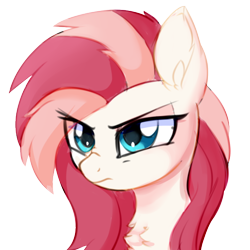 Size: 520x520 | Tagged: safe, artist:aureai, imported from derpibooru, oc, oc only, oc:aureai, pegasus, pony, bust, chest fluff, ear fluff, female, mare, simple background, solo, transparent background