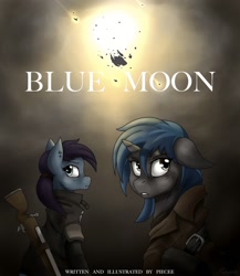 Size: 1024x1182 | Tagged: safe, artist:whitepone, imported from derpibooru, oc, oc:homage, pony, unicorn, comic:blue moon, fallout equestria, female, horn, mare