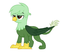 Size: 854x741 | Tagged: safe, artist:xxblue-shy-gamersxx, imported from derpibooru, oc, oc:gregory griffin, griffon, male, simple background, solo, transparent background