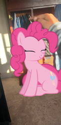 Size: 449x923 | Tagged: safe, artist:williamsvenancio, imported from derpibooru, pinkie pie, earth pony, female, irl, photo