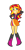 Size: 920x1823 | Tagged: safe, artist:qbert2kcat, imported from derpibooru, sunset shimmer, human, equestria girls, arm behind head, arms, boots, breasts, bust, clothes, female, fingers, grin, hand, hand on hip, happy, high heel boots, jacket, leather jacket, legs, long hair, long sleeves, open mouth, open smile, pose, simple background, skirt, smiling, solo, standing, teenager, teeth, top, transparent background