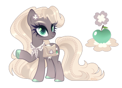 Size: 3450x2500 | Tagged: safe, artist:afterglory, imported from derpibooru, oc, earth pony, pony, bag, female, mare, saddle bag, simple background, solo, transparent background