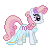 Size: 106x96 | Tagged: safe, artist:botchan-mlp, imported from derpibooru, earth pony, pony, animated, clothes, desktop ponies, dress, eyeshadow, female, food, makeup, mare, pixel art, ponyscopes, simple background, solo, sprite, transparent background, virgo, virgo (g4), wheat, zodiac