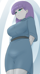 Size: 1832x3342 | Tagged: safe, artist:batipin, imported from derpibooru, maud pie, equestria girls, breasts, busty maud pie
