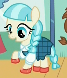 Size: 311x362 | Tagged: safe, edit, edited screencap, imported from derpibooru, screencap, charity kindheart, coco pommel, violet cream, made in manehattan, cocobetes, cropped, cute, dorothy gale, the wizard of oz