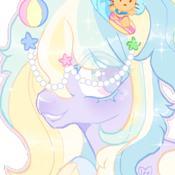 Size: 500x500 | Tagged: safe, artist:lonecrystalcat, imported from derpibooru, oc, alicorn, pegasus, pony, unicorn, art trade, commission, commissions open, female, horn, solo, trade