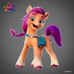 Size: 1440x1440 | Tagged: safe, artist:borja l-galiano, boulder media, imported from derpibooru, sunny starscout, concept art, finished, g5, illustration, my little pony: a new generation, official