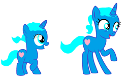 Size: 2152x1416 | Tagged: safe, artist:memeartboi, imported from derpibooru, pony, unicorn, beautiful, beautiful hair, cute, cute face, female, female oc, filly, foal, happy, heart, horn, mare, mare oc, mother, nicole watterson, parent, ponified, simple background, teenager, the amazing world of gumball, white background, younger