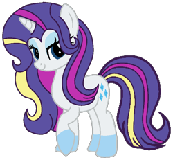 Size: 754x698 | Tagged: safe, artist:noi kincade, imported from derpibooru, rarity, unicorn, female, horn, rainbow power, simple background, solo, transparent background