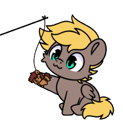 Size: 600x600 | Tagged: safe, artist:sugar morning, imported from derpibooru, part of a set, oc, oc only, oc:lapsus, oc:shutter, pegasus, pony, animated, behaving like a cat, gif, male, simple background, solo, stallion, transparent background