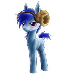 Size: 2000x2000 | Tagged: safe, artist:manearion, imported from derpibooru, earth pony, pony, aries, aries (g4), fake horns, male, ponyscopes, simple background, solo, stallion, transparent background