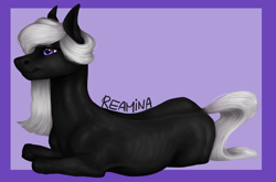 Size: 3013x1991 | Tagged: safe, artist:reamina, imported from derpibooru, oc, oc:dusty tome, earth pony, pony, female, lying down, mare, prone, solo