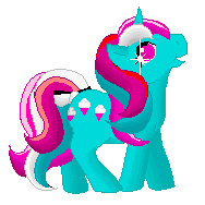 Size: 188x188 | Tagged: artist needed, safe, imported from derpibooru, fizzy, pony, twinkle eyed pony, unicorn, animated, baby fizzy, bow, cute, female, filly, foal, g1, gif, horn, open mouth, open smile, simple background, smiling, solo, sparkly eyes, tail, tail bow, transparent background, wingding eyes