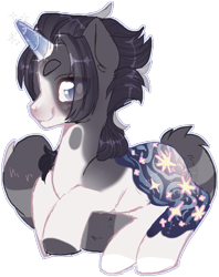 Size: 813x1028 | Tagged: safe, artist:lonecrystalcat, imported from derpibooru, oc, oc only, alicorn, pegasus, pony, unicorn, art trade, commission, commissions open, horn, magic, simple background, transparent background