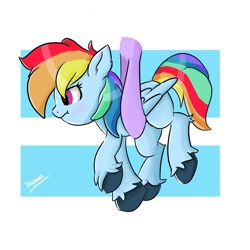 Size: 974x974 | Tagged: safe, artist:skylinepony_, imported from derpibooru, rainbow dash, twilight sparkle, pegasus, pony, :t, blushing, duo, duo female, female, holding a pony, mare, offscreen character, unshorn fetlocks