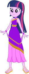 Size: 616x1535 | Tagged: safe, artist:invisibleink, artist:tylerajohnson352, imported from derpibooru, twilight sparkle, equestria girls, armlet, bracelet, clothes, dress, eyelashes, feet, goddess, greek clothes, jewelry, sandals