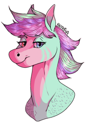 Size: 400x571 | Tagged: safe, artist:reamina, imported from derpibooru, oc, oc:reamina, pony, bust, female, mare, portrait, simple background, solo, transparent background