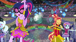 Size: 1280x718 | Tagged: safe, imported from derpibooru, screencap, equestria girls, dance magic (song), disco ball, equestria girls specials, my little pony equestria girls: dance magic