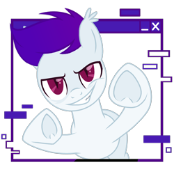 Size: 3600x3600 | Tagged: safe, artist:ramixe dash, imported from derpibooru, oc, oc only, oc:ramixe dash, bat pony, pony, base used, g5, g5 to g4, generation leap, male, stallion