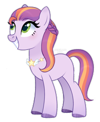 Size: 1132x1390 | Tagged: safe, artist:astigrads, imported from derpibooru, earth pony, pony, spoiler:g5, spoiler:my little pony: tell your tale, spoiler:tyts02e11, female, g5, g5 to g4, generation leap, grin, hooves, jewelry, looking up, mare, my little pony: tell your tale, necklace, simple background, smiling, solo, sunny starscout's mother, tail, transparent background, written in the starscouts