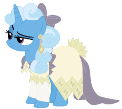 Size: 451x404 | Tagged: safe, artist:glittertiara, imported from derpibooru, trixie, clothes, dress