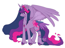 Size: 2717x1992 | Tagged: safe, artist:paichitaron, imported from derpibooru, twilight sparkle, alicorn, pony, the last problem, alternate design, female, glasses, high res, jewelry, large wings, mare, necklace, older, older twilight, older twilight sparkle (alicorn), partially open wings, princess twilight 2.0, round glasses, simple background, solo, tail, tail feathers, transparent background, twilight sparkle (alicorn), unshorn fetlocks, wings