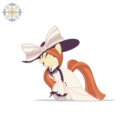 Size: 2500x2500 | Tagged: safe, artist:r4hucksake, imported from derpibooru, rarity, oc, oc only, oc:frazzle, earth pony, pony, clothes, female, mare, raristocrat, rose dewitt bukater, simple background, solo, titanic, transparent background