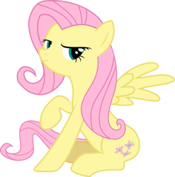 Size: 593x600 | Tagged: safe, artist:terrebonnerobbi, imported from derpibooru, fluttershy, pegasus, pony, female, fresh princess and friends' poses, fresh princess of friendship, mare, simple background, solo, transparent background