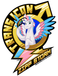 Size: 720x937 | Tagged: safe, alternate version, artist:texasuberalles, imported from derpibooru, zipp storm, pegasus, pony, colored hooves, colored wings, cutie mark, g5, grin, hoof hold, hooves, looking at you, male, male symbol, pride, pride flag, simple background, smiling, solo, stallion, sunglasses, trans male, transgender, transgender pride flag, transparent background, wings