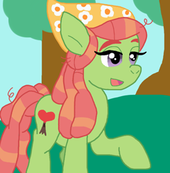 Size: 772x788 | Tagged: safe, artist:cmara, imported from derpibooru, tree hugger, earth pony, female, solo