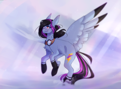 Size: 2600x1900 | Tagged: safe, artist:riressa, imported from derpibooru, oc, oc:alpha jet, pegasus, pony, female, mare, solo