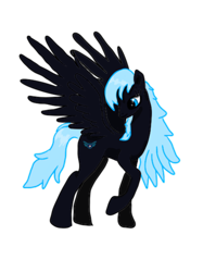 Size: 1832x2444 | Tagged: safe, artist:visserex52, imported from derpibooru, oc, oc only, oc:midnight lancer, pegasus, female